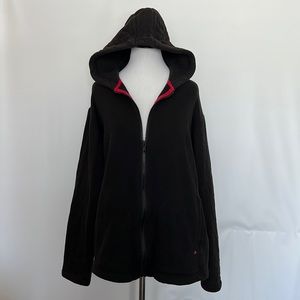 UGG X STAR WARS black and red zippered hoodie